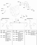 Engine Mounting Kits Diagram and Parts List for 584447-0205-E2  Briggs and Stratton Engine